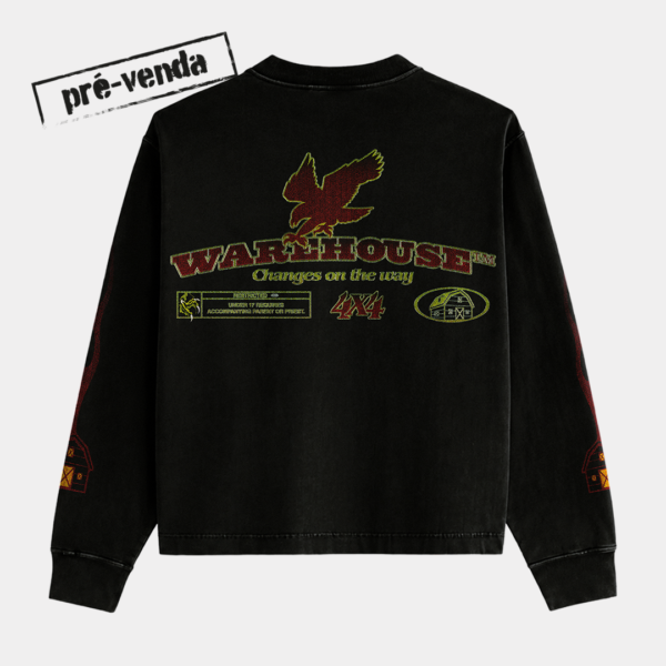 BACK LONG SLEEVE HUNTING EAGLE LONG SLEEVE TEE HUNTING EAGLE